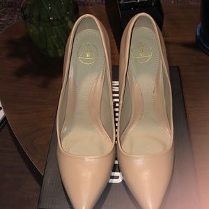 Pointed Stiletto court shoe